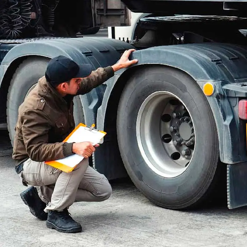 DOT Inspection nera me. Okey Tire Services.